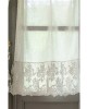 CHEZ MOI Coppia Tendine Coulisse Flora Vintage Fango 60x160