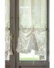 CHEZ MOI Coppia Tendine Coulisse Flora Vintage Fango 60x160