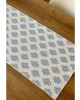 IL GENNARGENTU Runner Sardo Pistoccu Jacquard Azzurro 45x100