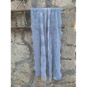 CHEZ MOI Foulard Versailles Fiordaliso 97x200