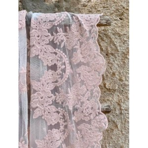 CHEZ MOI Foulard Versailles Cipria 97x200