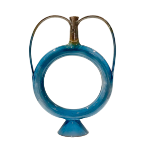 LUCE BUIO Vaso Anulare Blu H 40 cm